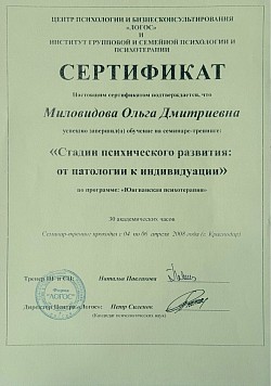 Индивидуация самопознание в Краснодаре