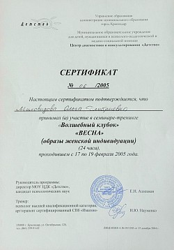 Женская индивидуация в Краснодаре